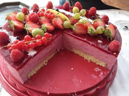 French Recipe Bavarois Aux Fruits Rouges Not So Healthy But Yumm Bavarois Aux Fruits Rouges Gateaux Et Desserts Recette Gateau