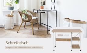 The faux gray stone top complements the table's black frame, making an attractive addition to your furniture set. Homcom Folding Table Side Table Office Table Mobile Computer Table With Wheels Mdf Natural 107 X 55 X 76 Cm Amazon De Kuche Haushalt