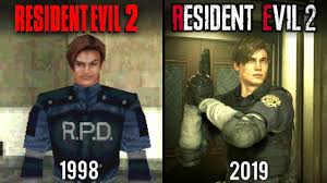 Resident Evil 2 Remake Vs Original Direct Comparison Resident Evil Evil Resident