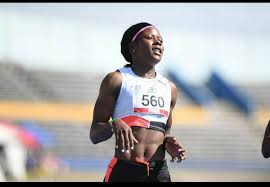 Jackson, who bronze in the women's 100m final on saturday night, was kicked out of the event when she was swallowed up by runners behind her after she appeared to casually stroll over the finish line. Shericka Jackson Sherickajacko Twitter