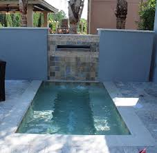 Jacuzzy Con Bandeja De Caida De Agua Small Pools Spool Pool Inground Spa