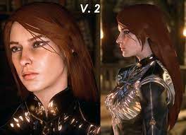Straight Long Hair For Female Human At Dragon Age Inquisition Nexus Mods And Community Female Human Dragon Age Origins Female