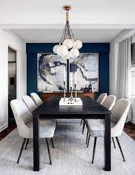 Contemporary Style Dining Room Small Dining Room Decor Black And White Dining Room Mid Century Dining Room