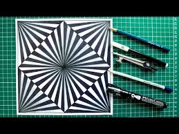 videos matching how to draw black and white 3d illustration