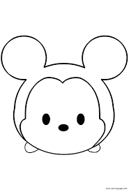 Use the download button to see the full image of free mickey mouse face coloring pages, and download it for your computer. Mickey Mouse Emoji Face Tsum Tsum Coloring Pages Printable