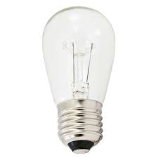 Clear S14 Mediume Base Light Bulbs