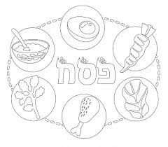 There are stories and people in the bible that are easy to take for granted. The Seder Plate Coloring Page Passover Haggadah By Haggadot
