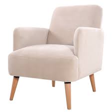 Amazon Com Giantex Modern Big Seat Upholstered Accent Occasional Chair Bedroom W Pine Leg Armrest B Occasional Chairs Bedroom Upholstered Seating Couch Seats