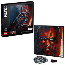 Lego Art Star Wars The Sith Canvas Art Set Building Kit For Adults 31200 Lego Art Star Wars Awesome Sith