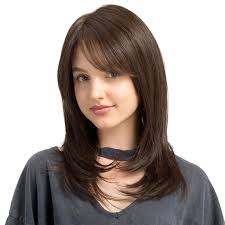 The best way to rock a bob in your twenties. Flawish Fashion Women Synthetic Hair Cosplay Long Straight Layered Side Bangs Natural Wigs Costume Fancy Party Wigs Brown Amazon In Beauty
