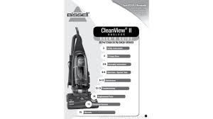 Bissell Cleanview Bagless Upright Vacuum Manual Bissell Cleanview 2 Manual Usermanuals Tech Youtube