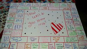 A Board Game To Make On Valentines Day Or Anniversary For That Special Someone Homemade Board Games Board Games For Couples Couple Games