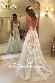 Spitze brautkleid, tüll brautkleid, off schulter sweetheart eine linie brautkleid. A Linie Low V Ausschnitt Weiss Appliques Hochzeitskleid Thecelebritydresses
