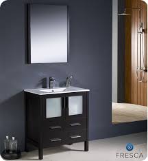 30 Inch Espresso Modern Bathroom Vanity