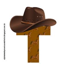 Monica Michielin Alphabets Alfabeto De Cowboy Com Chapeu Png Cowboy Alphabet Alphabet Cowboy Birthday Cowboy Birthday Party