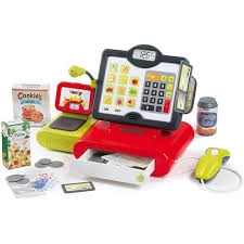 Caisse Enregistreuse Electronique Jouet D Imitation Smoby Pas Cher A Prix Auchan Electronic Cash Register Cash Register Gaming Products