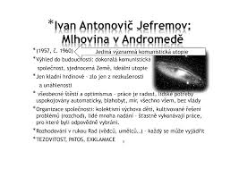1957, č. 1960) *Výhled do budoucnosti: dokonalá komunistická společnost,  sjednocená Země, ideální utopie *Jen kladní