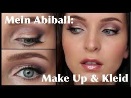 Schwarzer garnitur uff grauem kleid. Mein Abiball Makeup Kleid Prom Make Up Youtube