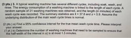 How to keep your washing machine clean and fresh. 3 Pts 3 A Typical Washing Machine Has Several Chegg Com
