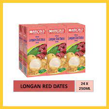 Maybe you would like to learn more about one of these? Ready Stock Marigold Longan Red Dates Longan Kurma Merah 1 Carton 24 X 250ml Shopee Malaysia