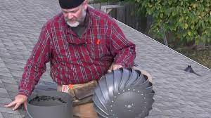 How To Install A Lomanco Whirlybird Turbine Vent Add Ventilation Your Roof S Attic Space Youtube Roofing Diy Metal Roof Vents Roof Repair