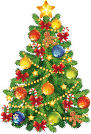 Christmas Ornament Clip Art Large Transparent Christmas Tree With Gingerbread Ornament Clipart Christmas Drawing Christmas Tree Images Christmas Art