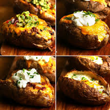 These Loaded Baked Potatoes Four Ways Will Put Your Regular Old Baked Tater To Shame