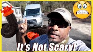 It's Not Scary! How To Dump RV Tanks At Home/ Coachmen Beyond Class B RV  Owner
