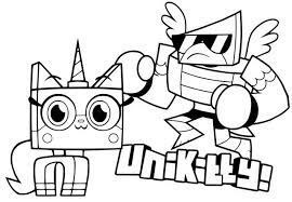 ten favorite unikitty coloring pages for kids lego coloriage abomination