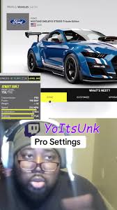 Best Pro Settings for Ford Mustang shelby GT500 2020 Tribute Edition  #thecrewmotorfest #fyp #prosettings #racing