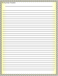 Free, printable lined writing paper for kids. Free Writing Paper Template Writing Paper Template Writing Paper Printable Writing Paper