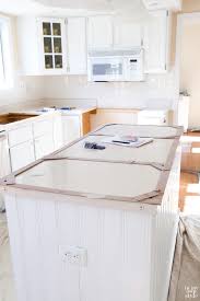 kitchen counter transformation in my