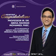 1 draf teks ucapan naib canselor utem, ybhg profesor datuk dr. Usm News Portal Profesor Ir Dr Abdul Rahman Mohamed Dilantik Tnc P I Usm