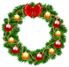 Garland Christmas Wreath Clip art - Christmas Wreath PNG Clipart ...