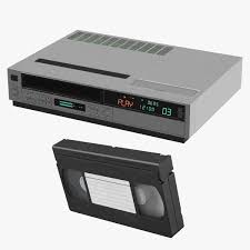 Vcr Player And Vhs Cassette 3d Model Ad Player Vcr Vhs Model Vhs Cassette Vcr Player Cassette