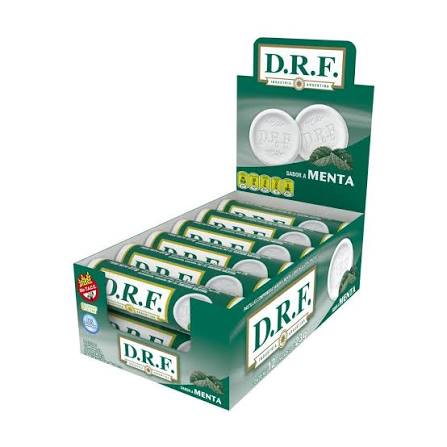 Pastillas DRF Menta por 12 unidades de 23 gramos