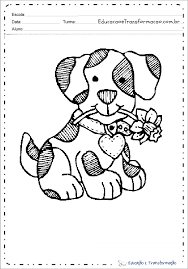 Desenhos para colorir e imprimir. Desenhos Colorir Cachorros Imprimir Pintar 2 Educacao E Transformacao