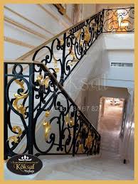Koksal Ferforje 0533 334 67 82 Ferforje Merdiven Korkulugu Merdiven Korkuluklari Merdiven Korkuluk Balkon Tasarimi Korkuluklar Merdivenler