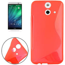 TPU-Schutzhülle für HTC One E8 Rot ...
