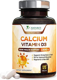 Calcium and vitamin d combination is a supplement that helps promote bone health, treat a calcium deficiency, and protect against osteoporosis. Amazon Com Calcium Plus Vitamin D3 1300mg Calcium Carbonate To Support Bone Health 800iu Vitamin D3 For Immune Support And Fast Absorption Made In Usa For Women And Men