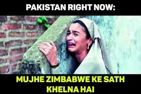The zimbabwe cricket team toured pakistan in october and november 2020 to play three one day international (odi) and three twenty20 international (t20i) matches. Pakistan Twitter Witty Graceful In Defeat