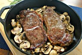 Pan Seared New York Strip Steak Recipe New York Steak Recipe Ny Strip Steak Recipes Strip Steak Recipe