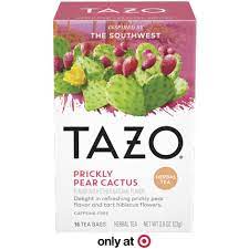 What other names is prickly pear cactus known by? Prickly Pear Cactus Tazo Tea