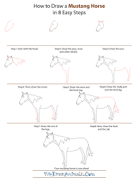 Their knees are just not as obvious as those of a human. Easy Horse Herd Drawing Novocom Top