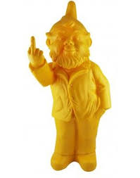 Nain De Jardin Doigt D Honneur 50euros Ottmar Horl Couleur Jaune Nain De Jardin Doigt D Honneur Nain