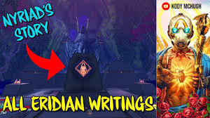 Decipher all of the eridian slabs. Borderlands 3 All Eridian Writing Slab Locations Tales From The Eridian Slab Trophy Guide By Powerpyx