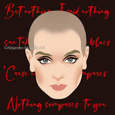 In 1990, 'nothing' compared to sinead o'connor on the hot 100 & billboard 200. Sinead O Connor From Her 1990 Music Video Nothing Compares 2 U Art 1990 Music Sinead O Connor