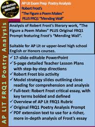 Ap Literature Poetry Analysis Frost Essay Original Frq1 Prompt W New Rubric