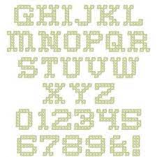 Check spelling or type a new query. Machine Embroidery Designs Vintage Cross Stitch Look Font Set