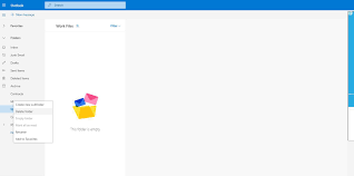 It doesn't accept any parameters and doesn't return any value. How To Delete A Folder In Outlook Mail At Outlook Com
